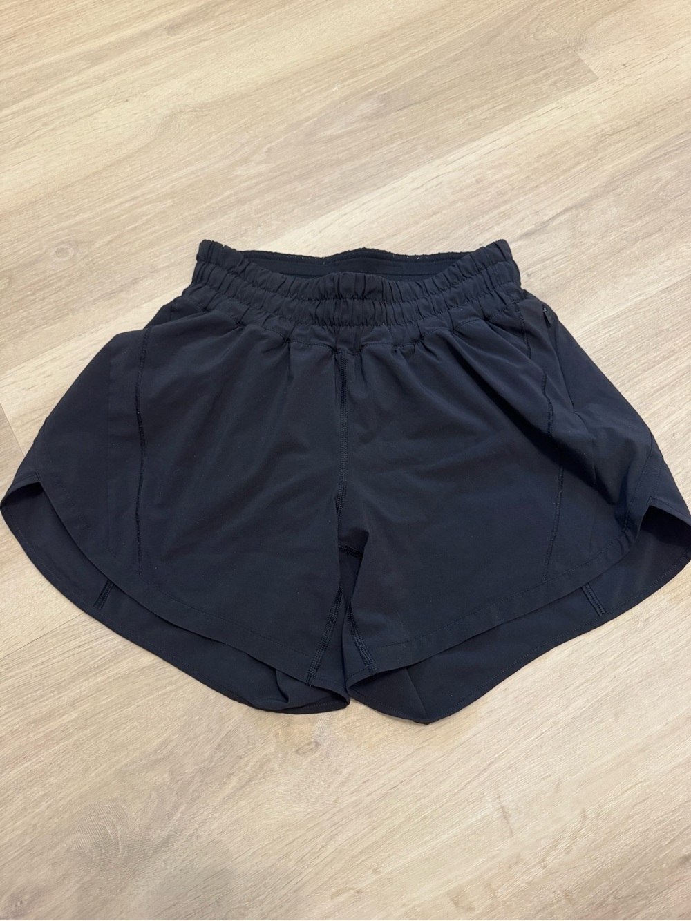 lululemon athletica Black Women's Running Shorts high waisted